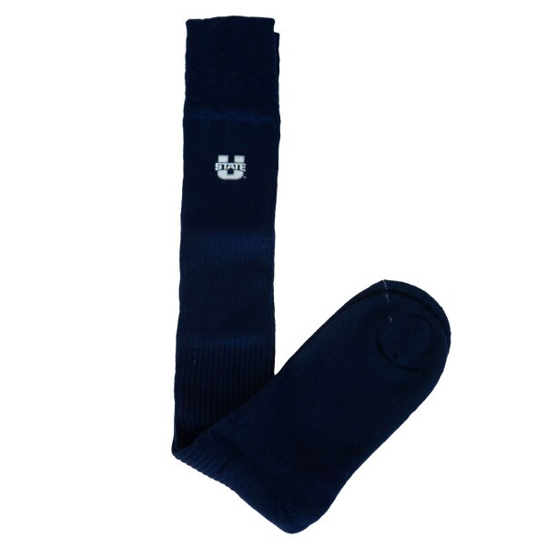 Rugby Solid Navy U-State Socks